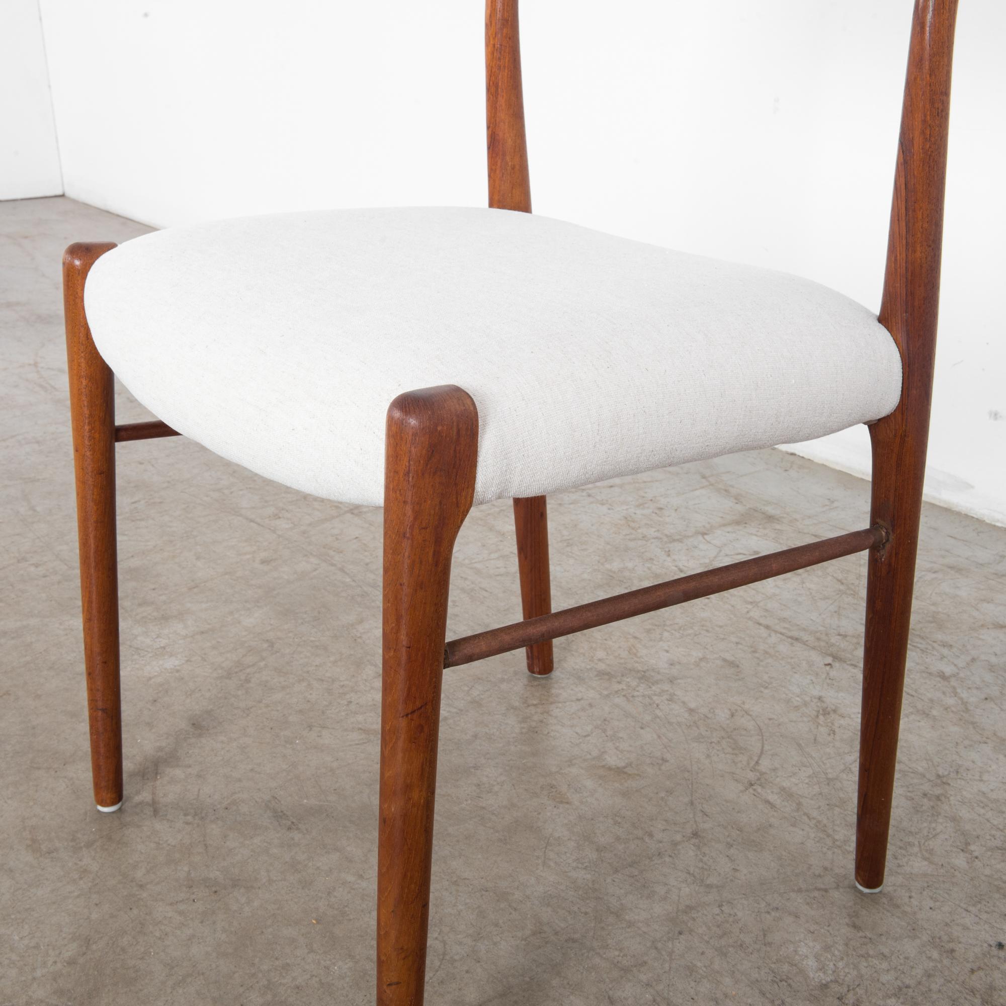 Niels Moller No. 77 Upholstered Teak Chair 1