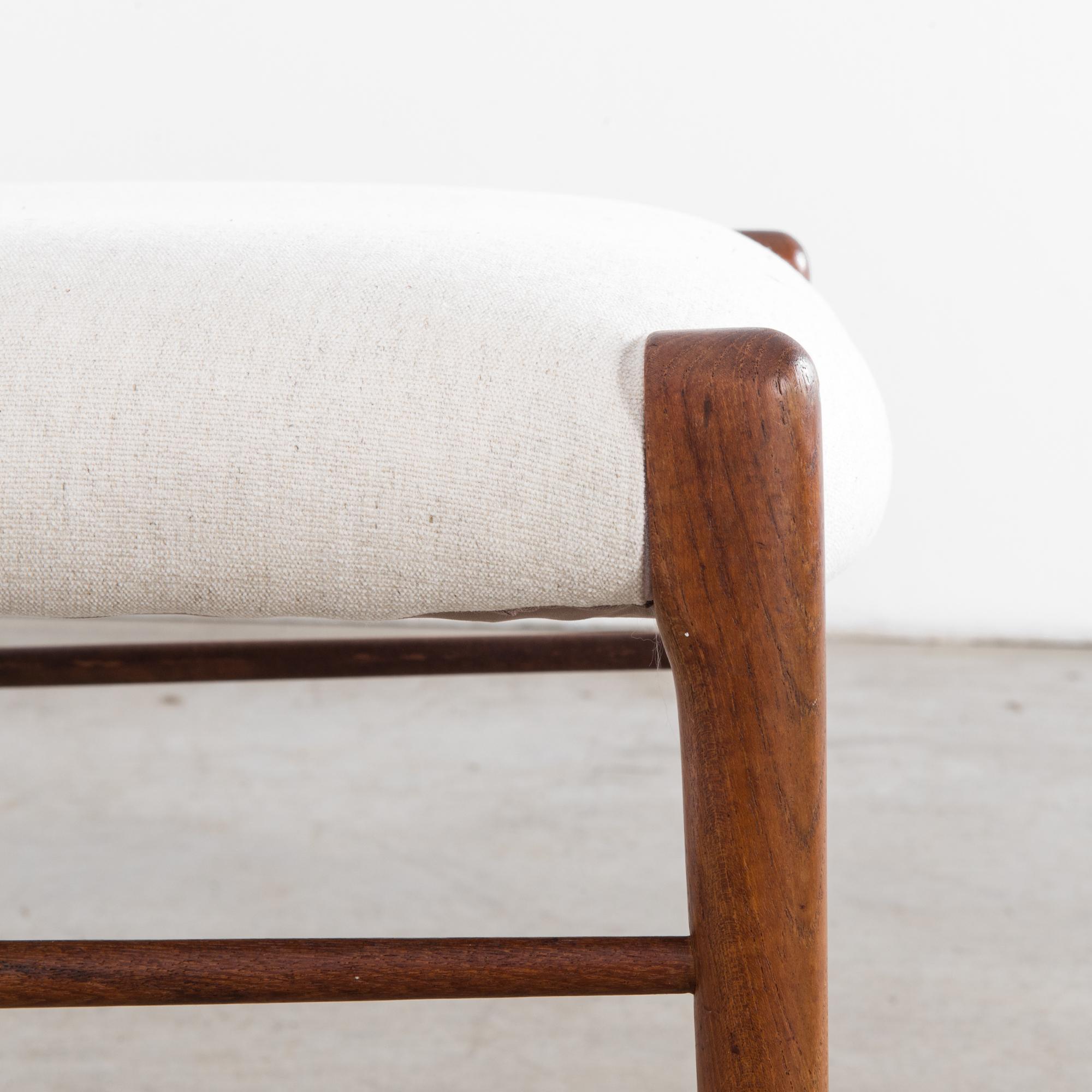 Niels Moller No. 77 Upholstered Teak Chair 2