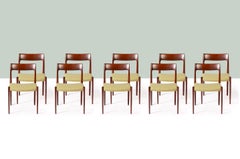 Niels Moller rosewood 77 dining chairs