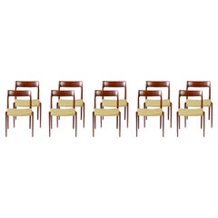 Niels Moller rosewood 77 dining chairs