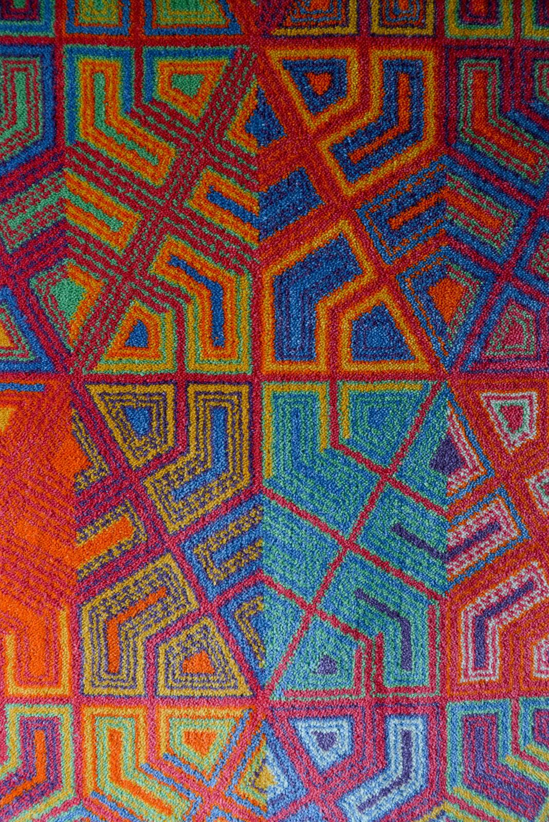 Niels Nedergaard 'Infinity' for Ege Axminster Rug or Wall Tapestry, 1984 2