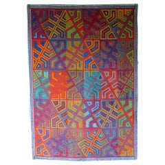 Tappeto o arazzo da parete Niels Nedergaard 'Infinity' per Ege Axminster, 1984