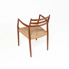 Niels O. Møller Armchair Model 62 by J.L. Møllers Møbelfabrik in Rosewood