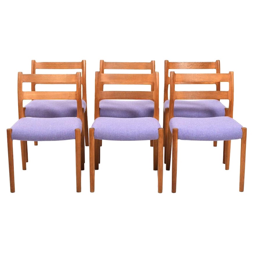 Niels O. Møller Sillas Mod.84 / Nuevo Tapizado en venta