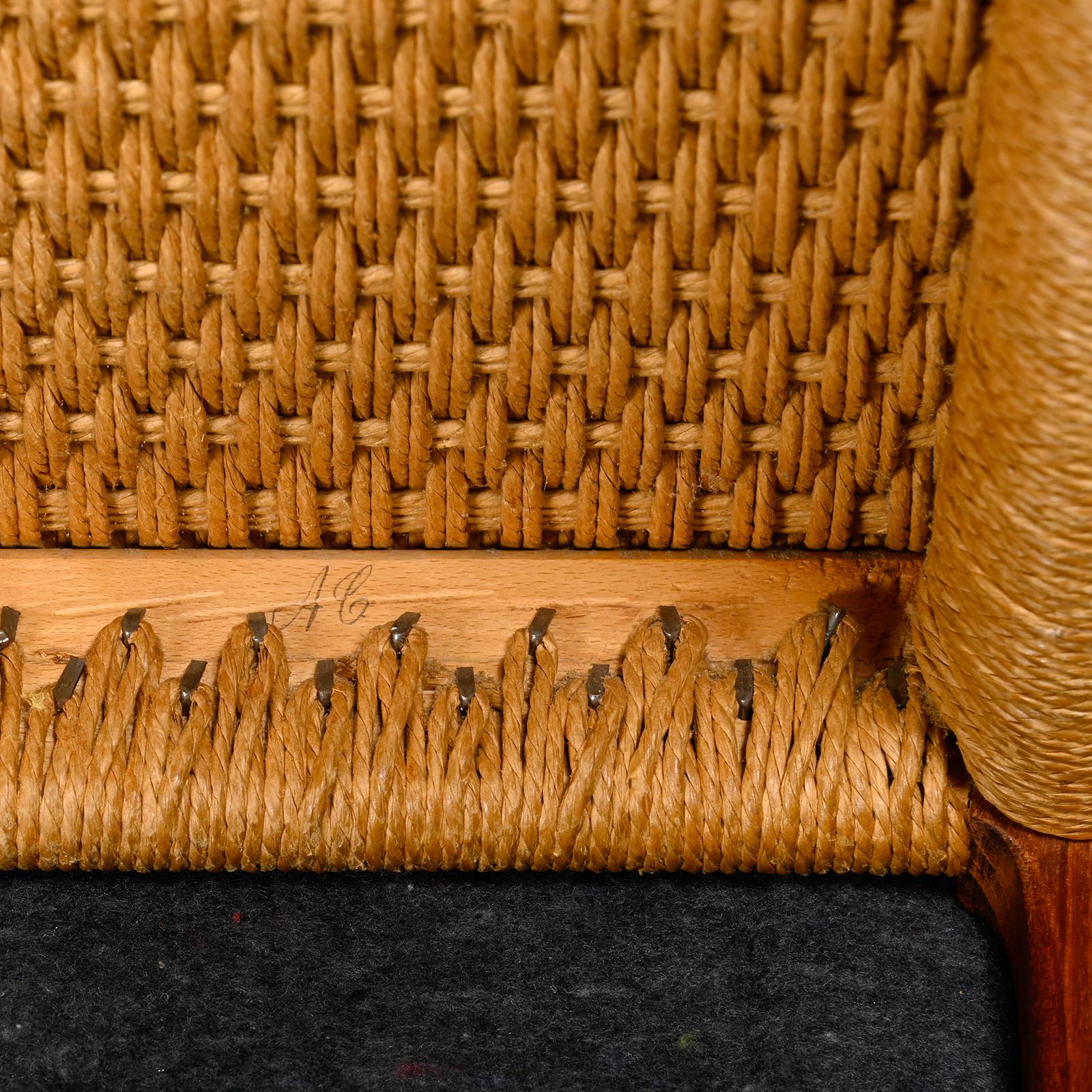 Niels O. Møller Dining Chairs Teak Papercord Model 71, J.L. Møllers Møbelfabrik 4