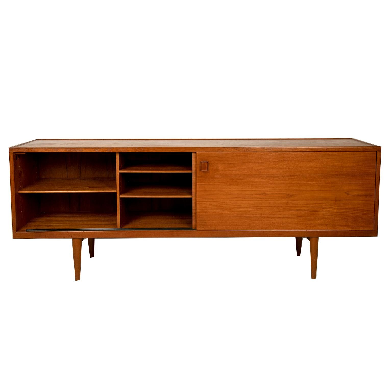 Danish Niels O. Møller Model-20 Teak Credenza for J.L. Møllers