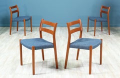Niels O. Møller Model #84 Teak Dining Chair for J.L. Møllers