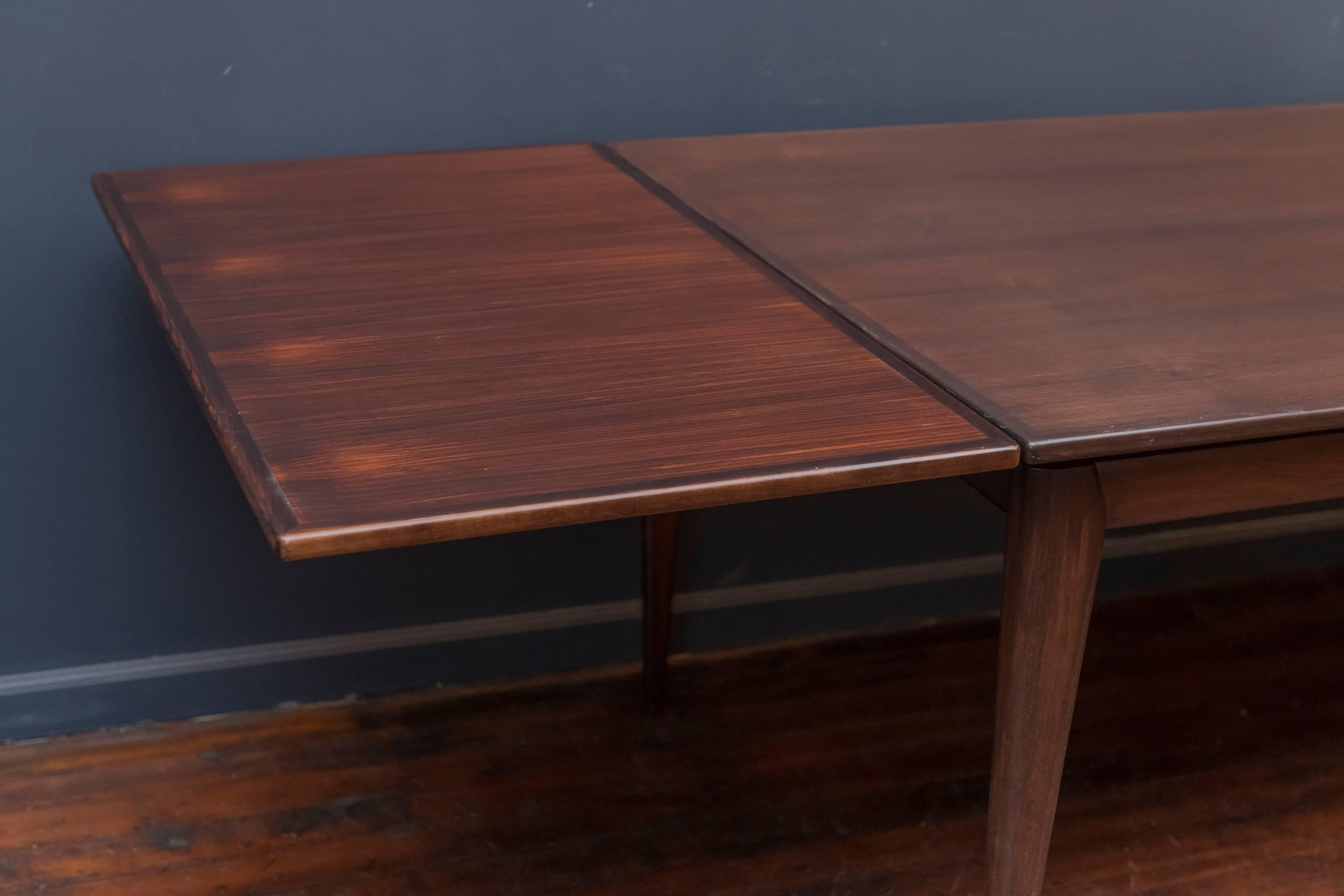 Scandinavian Modern Niels O. Moller #12 Rosewood Dining Table
