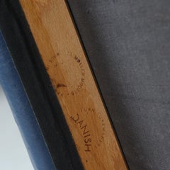 NIELS O MOLLER 6 chaises/chaises de salle à manger modèle 80 Danemark 1960