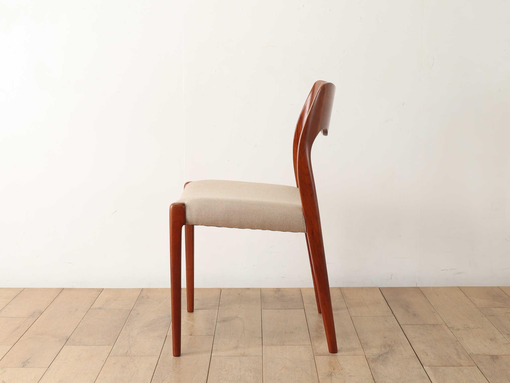 Niels O. Moller Dining Chair Model.71 For Sale 6