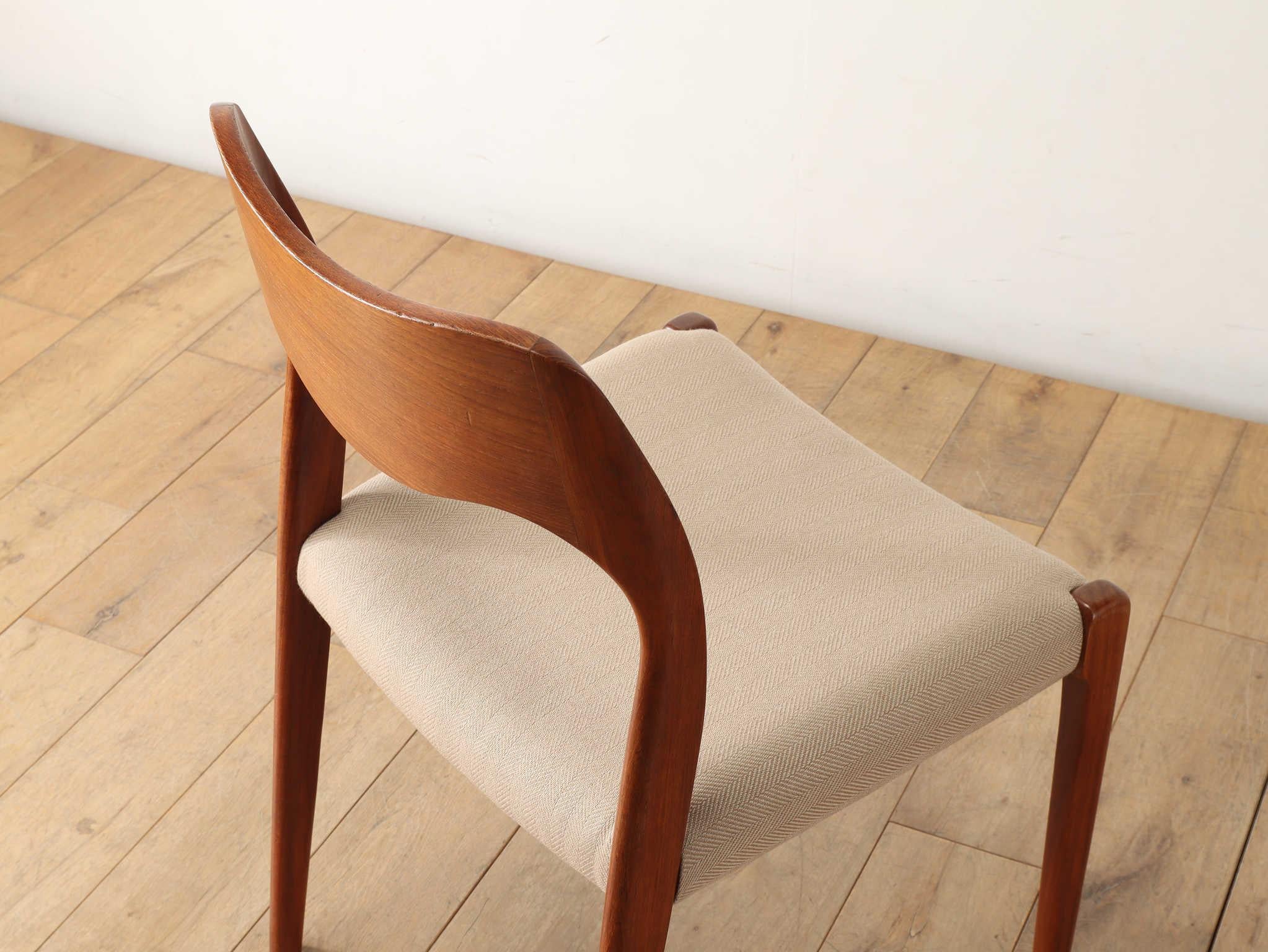Niels O. Moller Dining Chair Model.71 For Sale 9