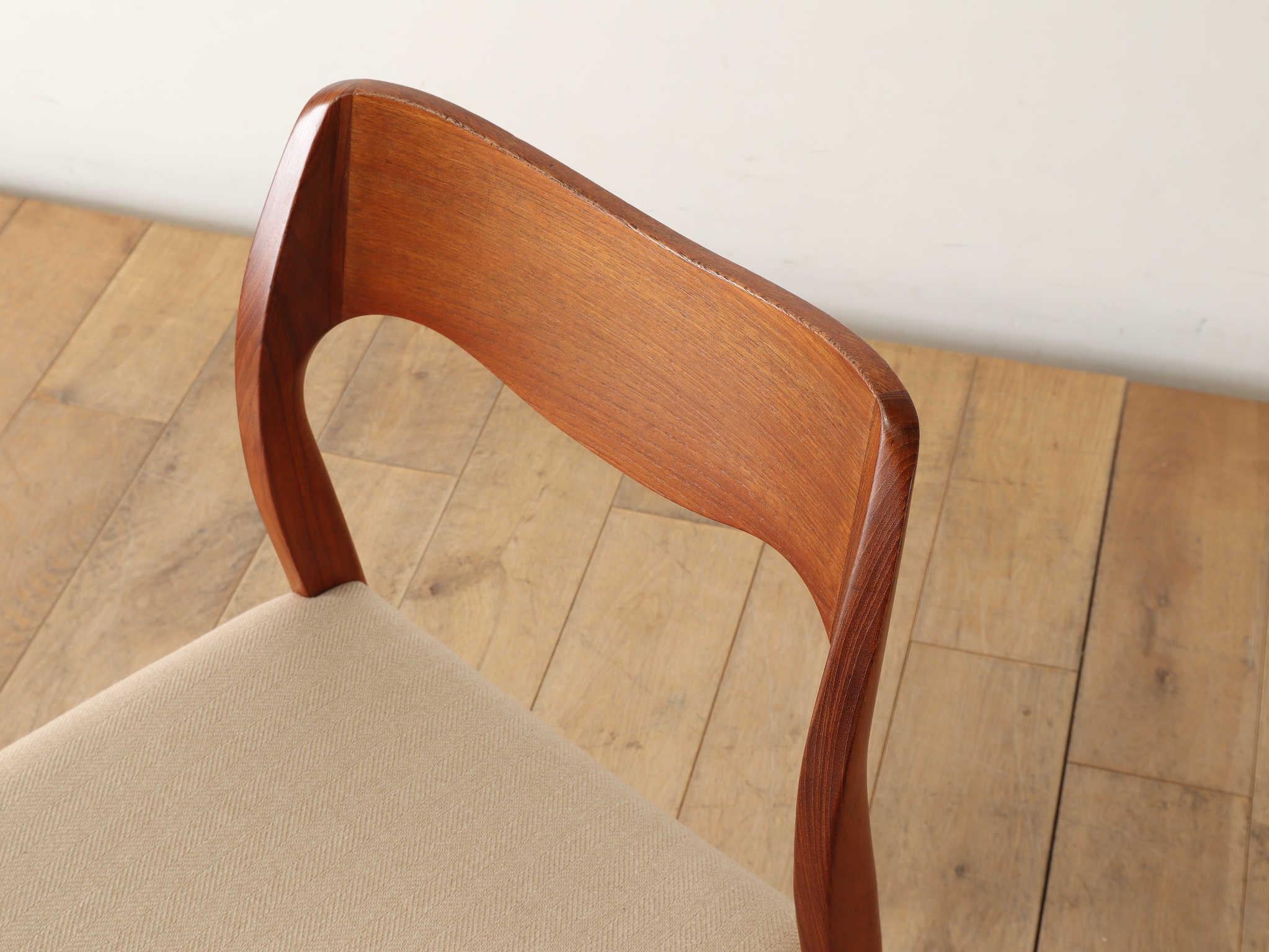 Mid-20th Century Niels O. Moller Dining Chair Model.71 For Sale