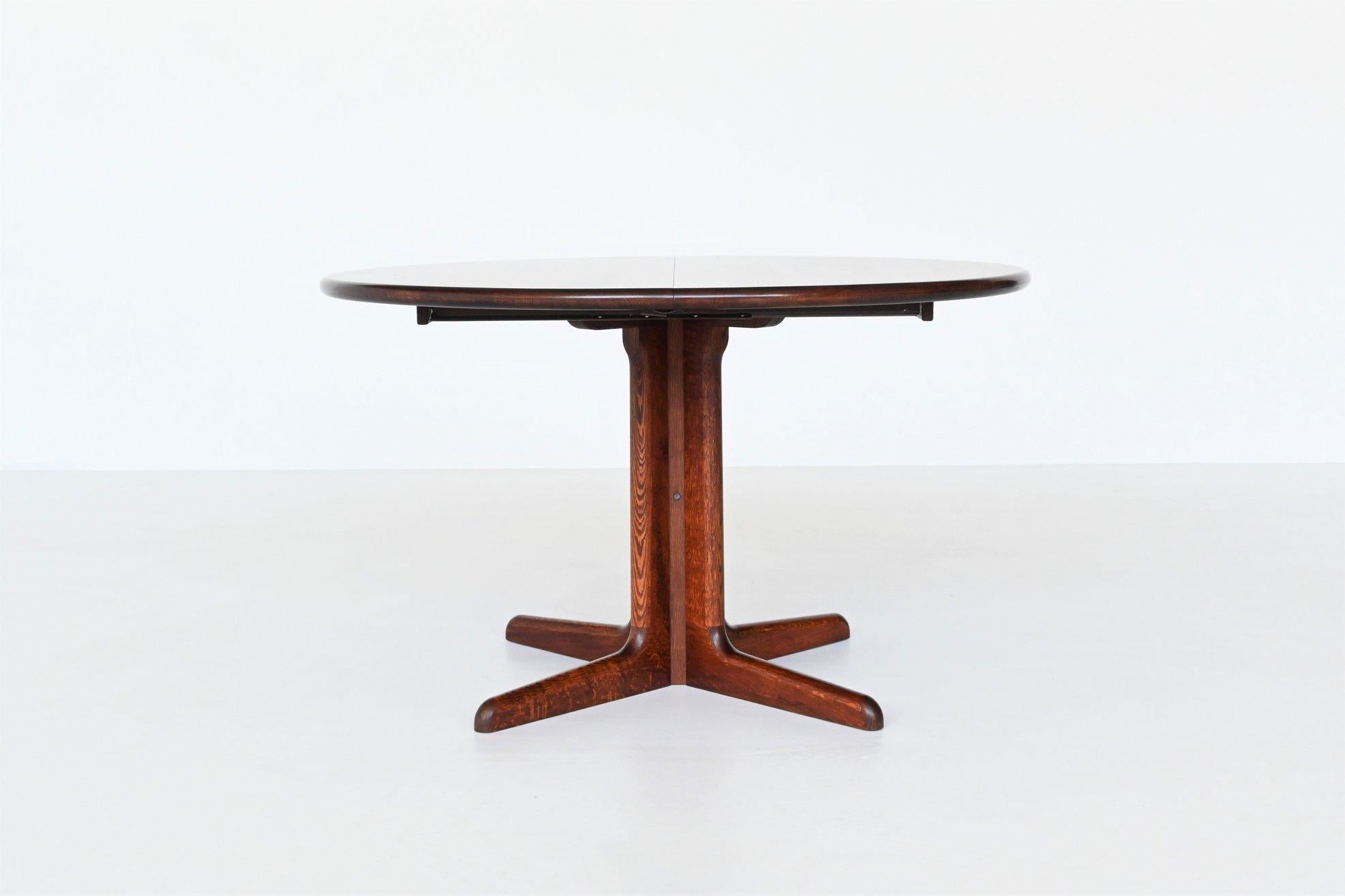 Niels O. Moller dining table Gudme Mobelfabrik Denmark 1960 3