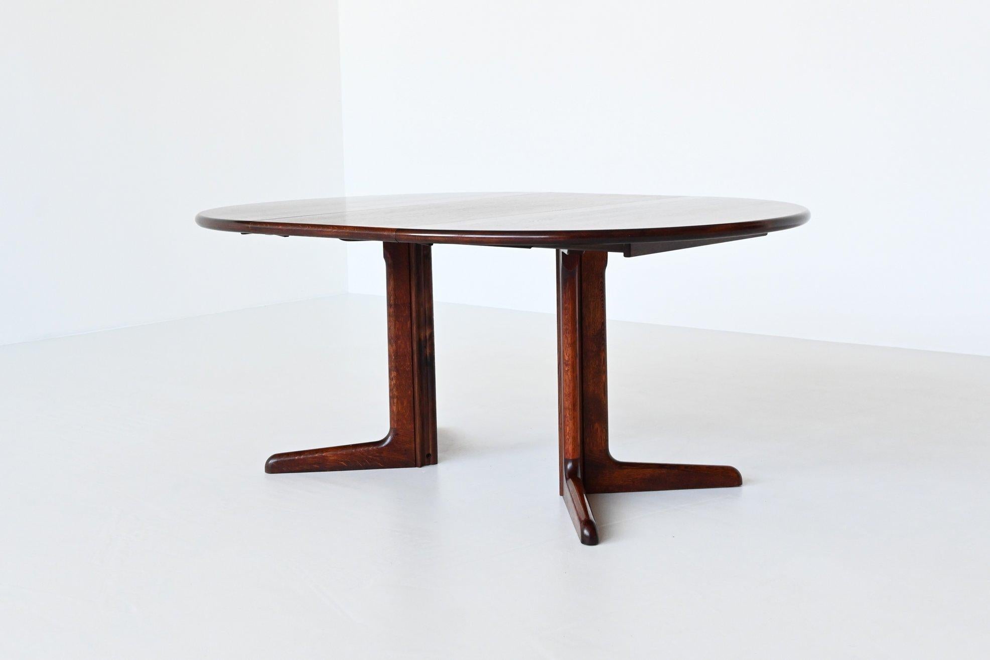 Mid-Century Modern Niels O. Moller dining table Gudme Mobelfabrik Denmark 1960