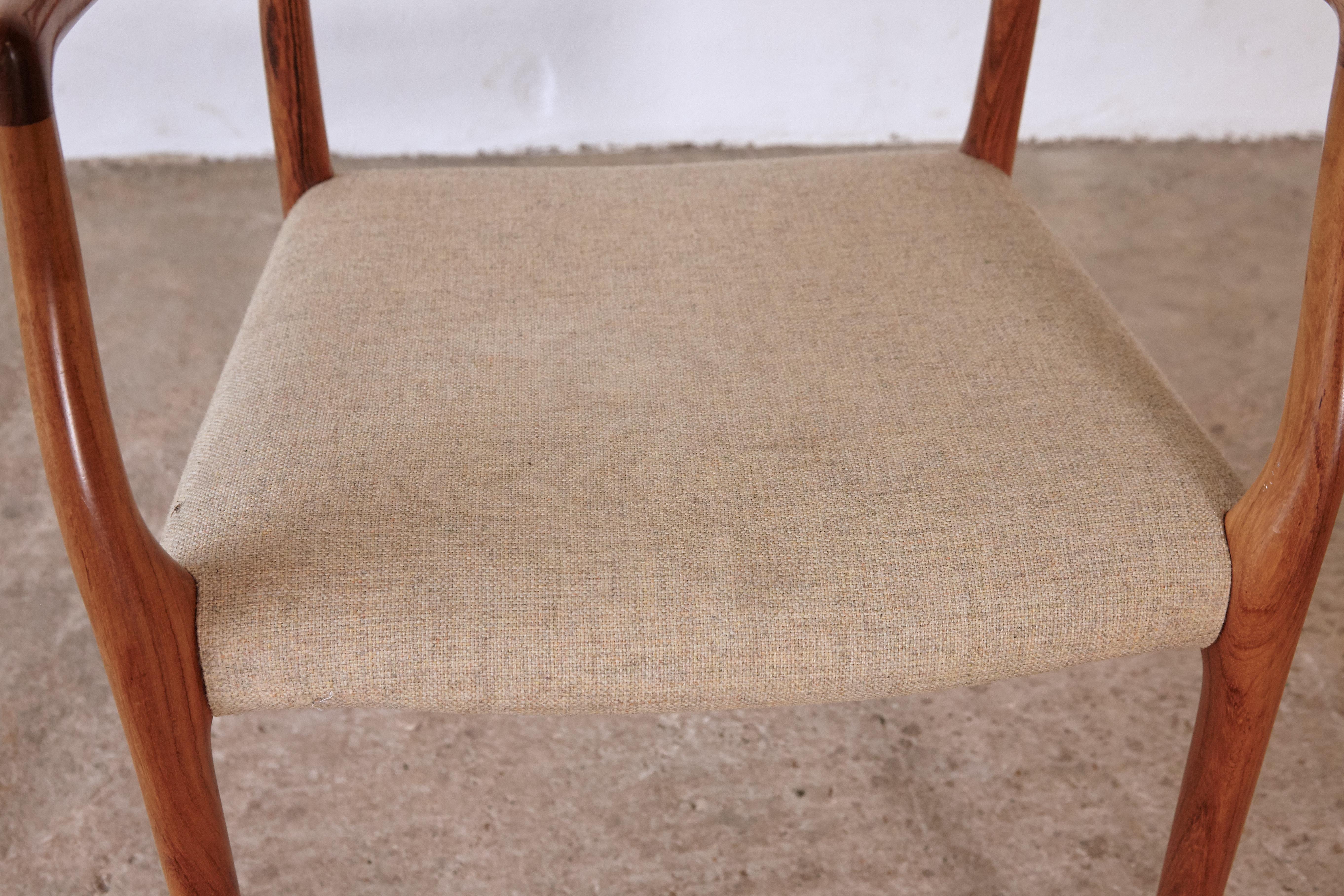 Chaise Carver modèle 62 de Niels O Moller, JL Moller, Danemark, années 1960 en vente 4