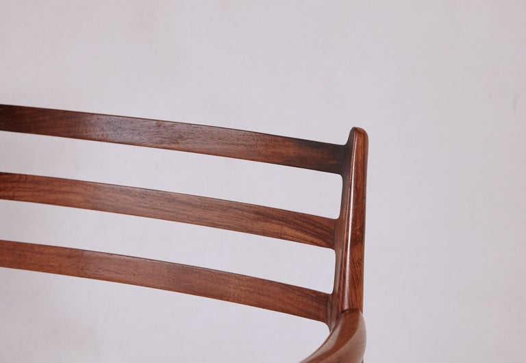 Niels O Moller Model 62 Carver Chair, JL Moller, Denmark, 1960s For Sale 6
