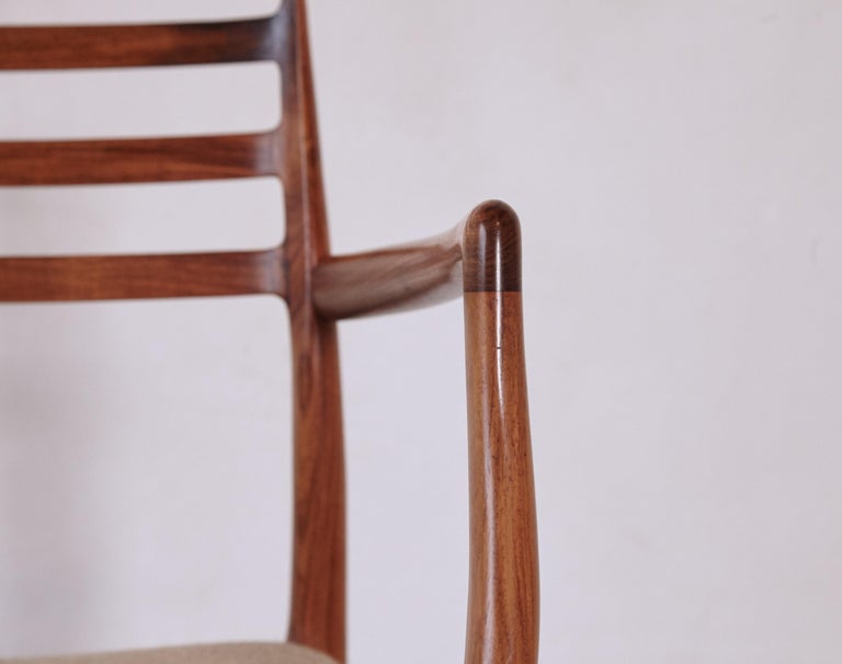 Niels O Moller Model 62 Carver Chair, JL Moller, Denmark, 1960s For Sale 8