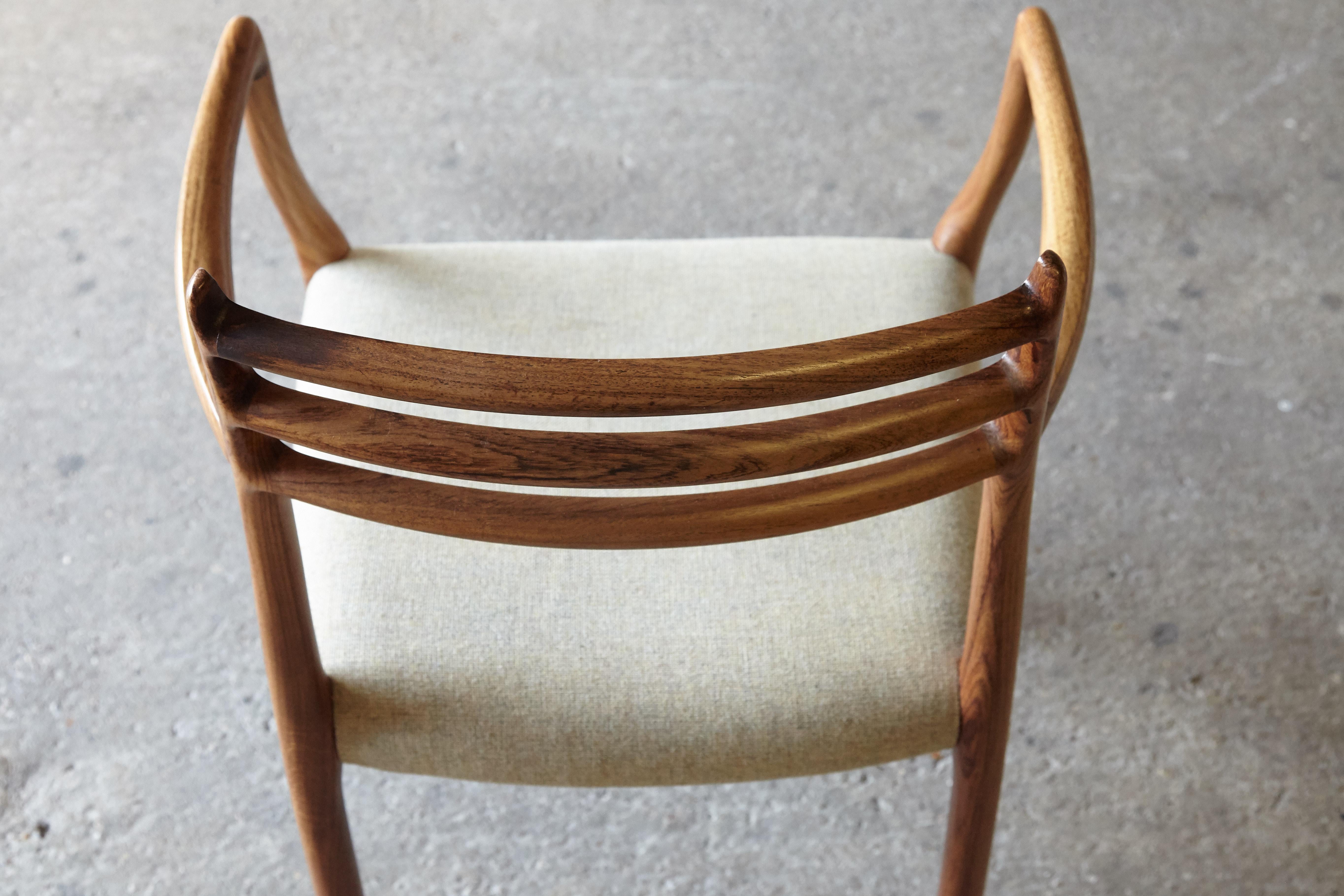 Niels O Moller Model 62 Carver Chair, JL Moller, Denmark, 1960s For Sale 11