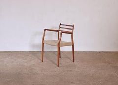 Niels O Moller Model 62 Carver Chair, JL Moller, Denmark, 1960s