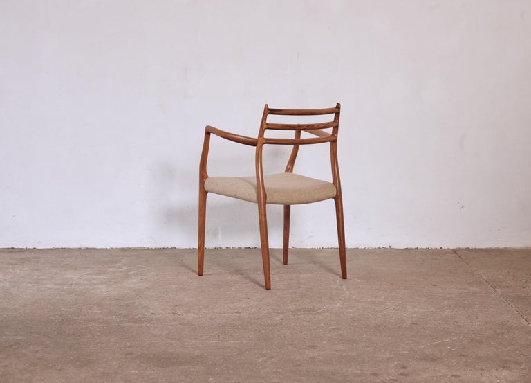 Danish Niels O Moller Model 62 Carver Chair, JL Moller, Denmark, 1960s For Sale