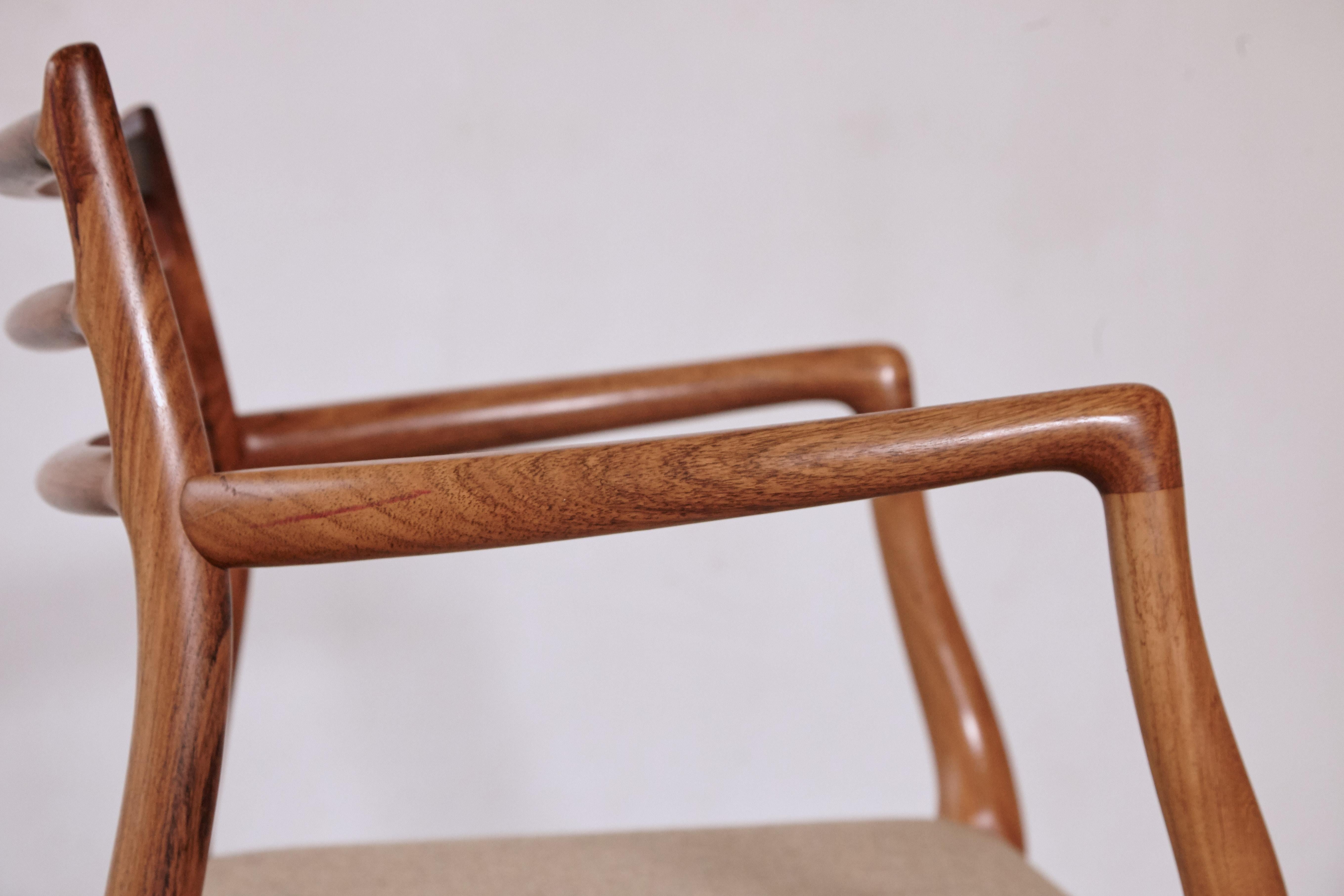 Niels O Moller Model 62 Carver Chair, JL Moller, Denmark, 1960s For Sale 1