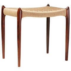 Niels O. Moller Model 78a Rosewood Stool