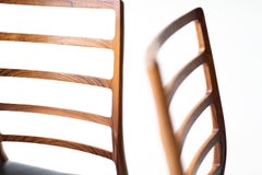 Niels O Moller Rosewood High Back Dining Chairs