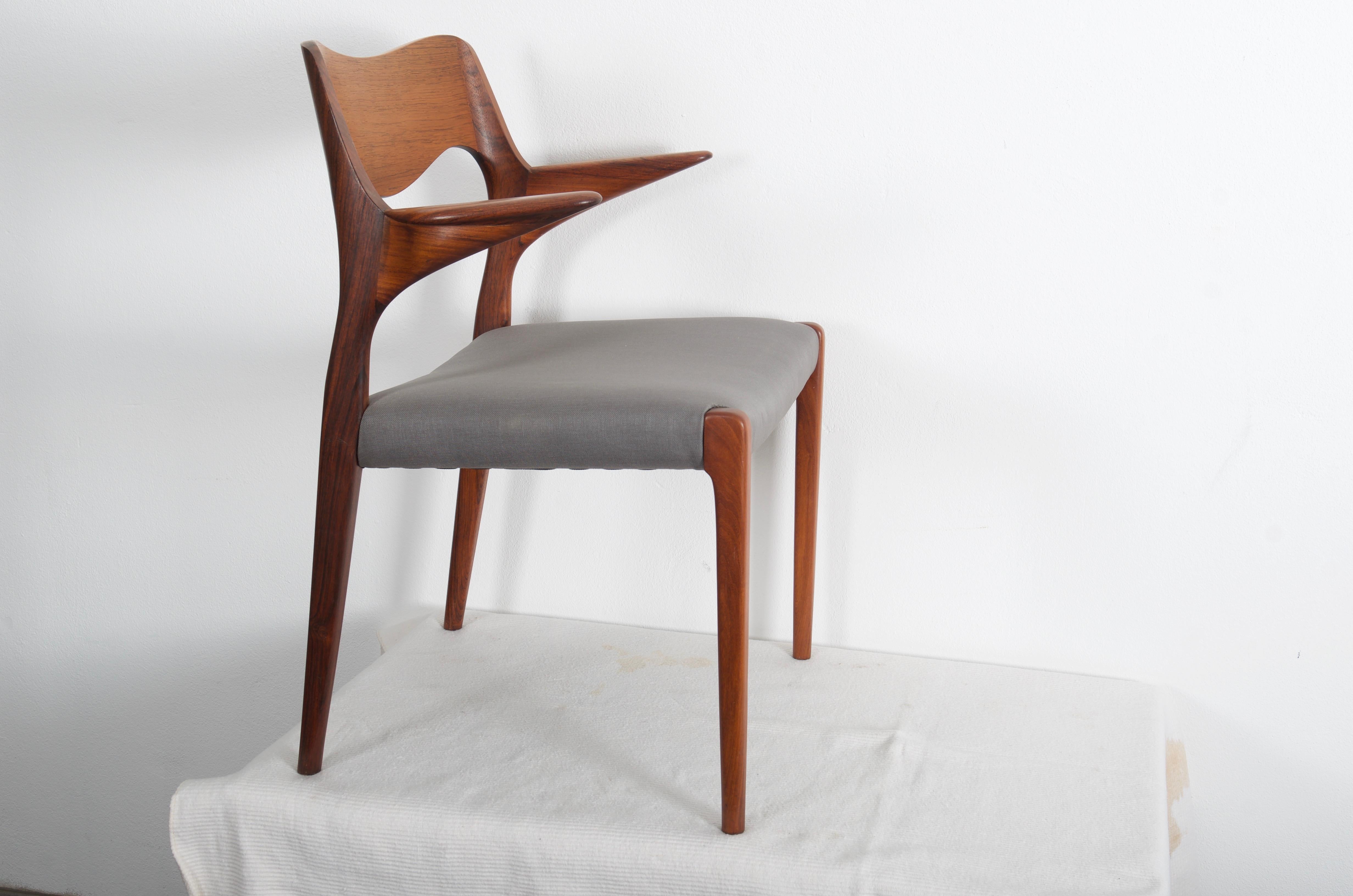 Danish Niels Otto Møller Armchair Model 55, Denmark