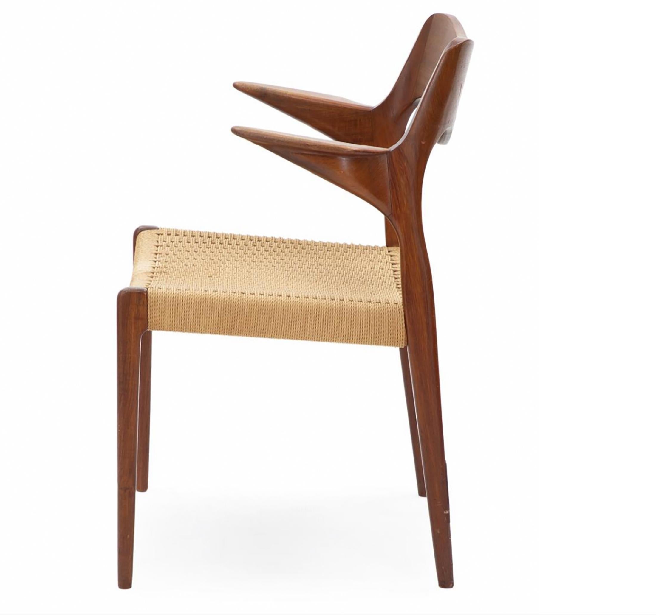 Danois Fauteuil Niels Otto Møller modèle 55, Danemark en vente