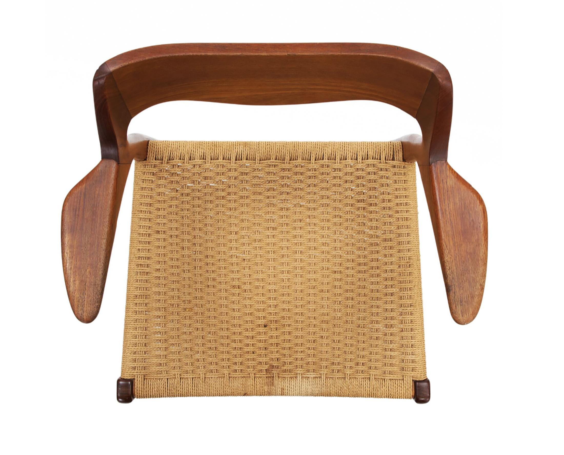 Danish Niels Otto Møller Armchair Model 55, Denmark For Sale