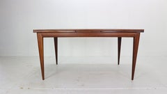 Niels Otto Møller Extendable Rosewood Dinning Table No:254 For J.L. Møllers 1960