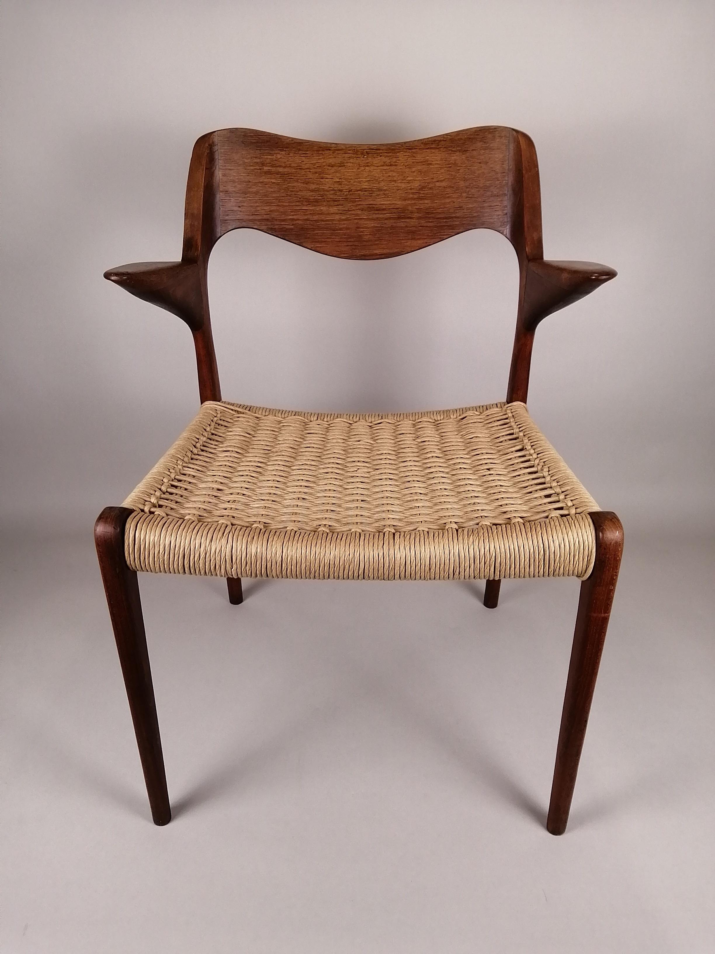 A 1950's Danish teak 