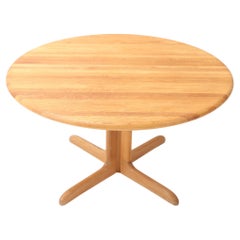 Niels Otto Møller Mid-Century Modern Extendable Dining Room Table, 1970s