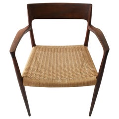 Niels Otto Møller Model 57, Carver Armchair, Denmark, 1958