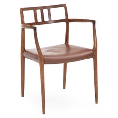 Niels Otto Møller model 64 rosewood armchair. Denamrk 1960s
