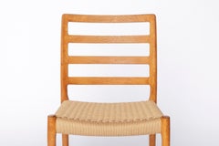 Niels Otto Møller Model 85 Chairs – Oak, Danish Mid-Century Dining Chairs, 1980s