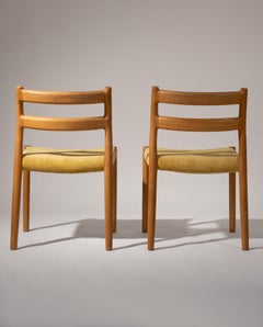 Danish Mid-Century Dining Chairs by Niels Otto Møller, 1976
