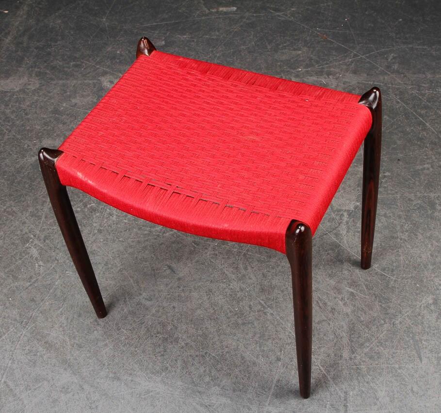 Niels Otto Moller 1960er Modell 78A Hocker für Sitzen (Dänisch) im Angebot