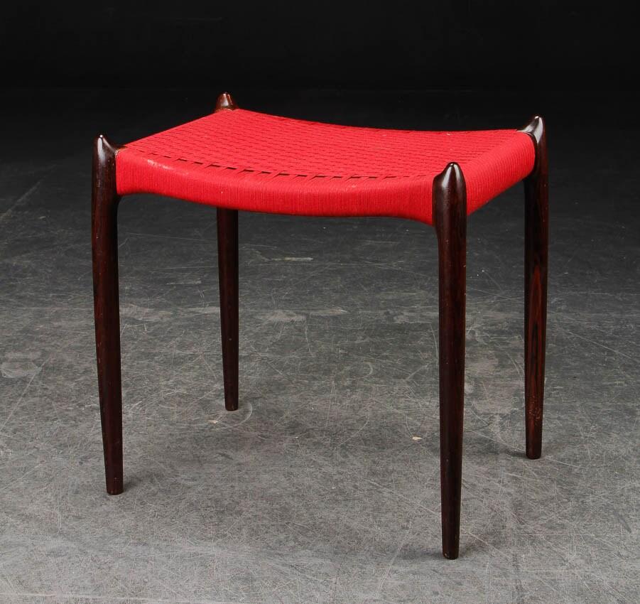 Niels Otto Moller 1960er Modell 78A Hocker für Sitzen im Zustand „Gut“ im Angebot in London, GB