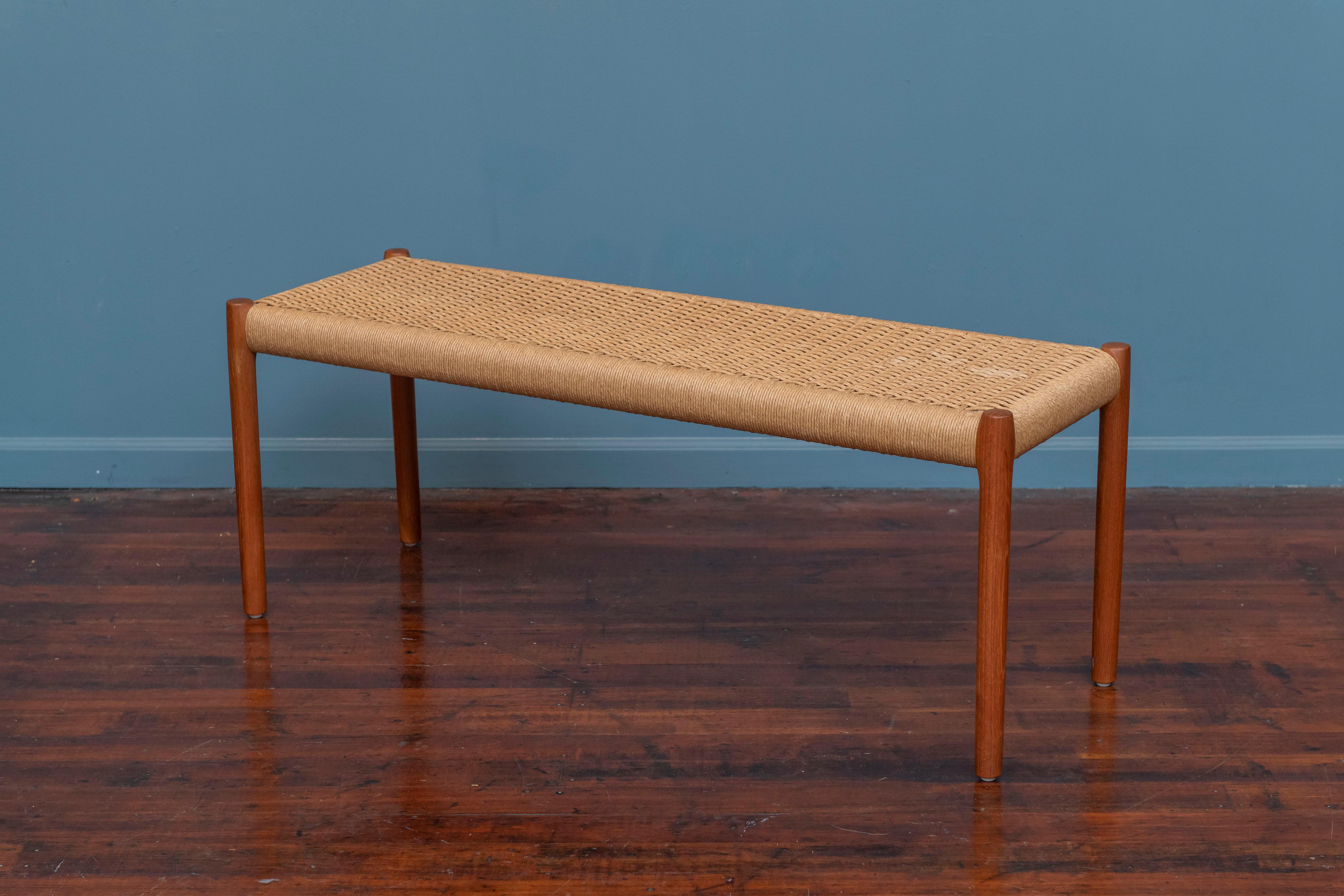 Danish Niels Otto Moller Bench Model 63A