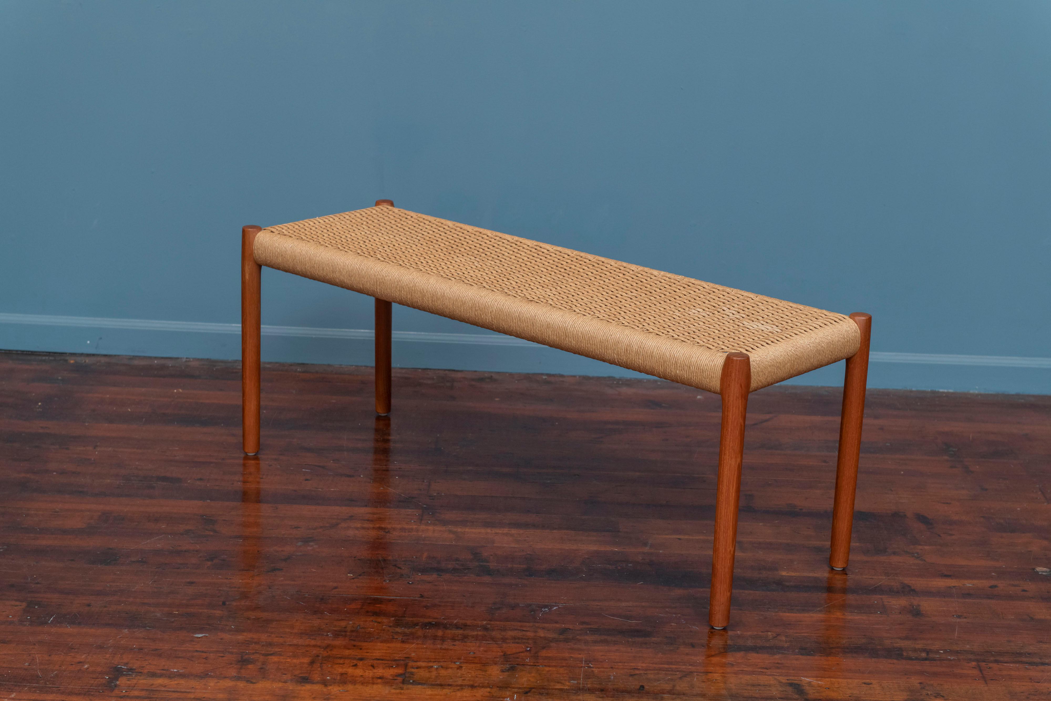 Niels Otto Moller Bench Model 63A In Good Condition In San Francisco, CA