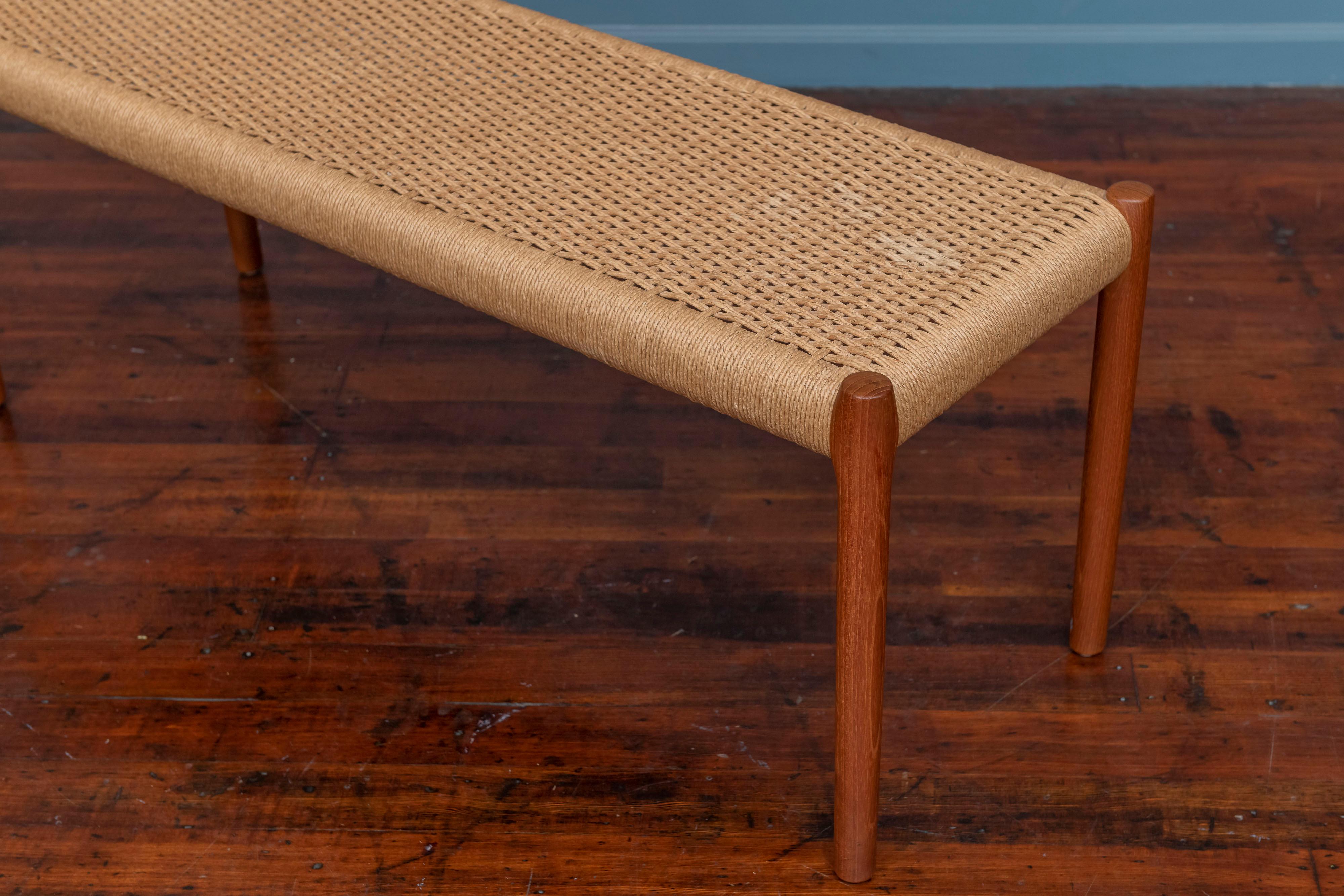 Niels Otto Moller Bench Model 63A 1