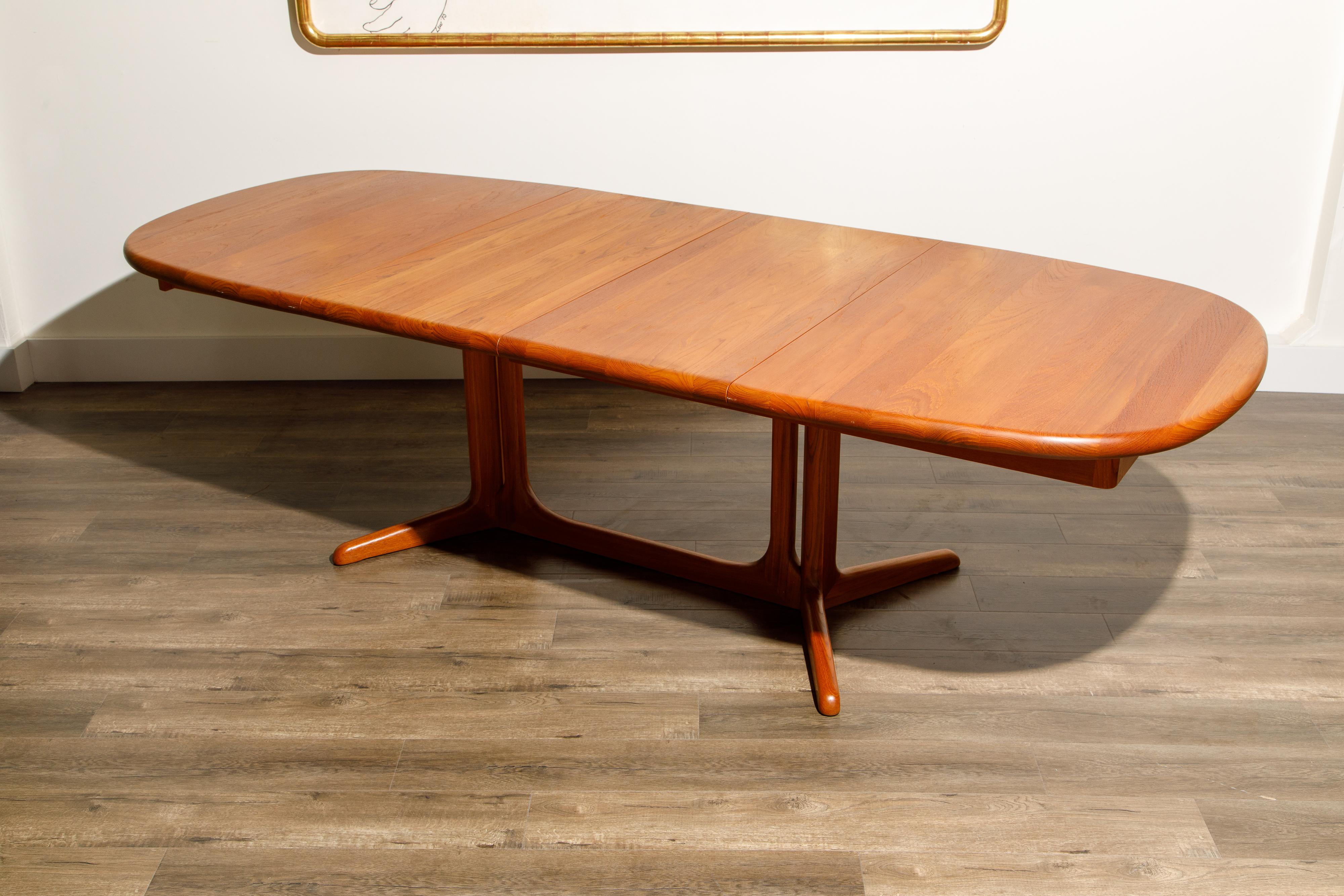 Late 20th Century Niels Otto Moller for J.L. Møllers Møbelfabrik Teak Dining Set, c 1970, Signed