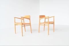 Niels Otto Moller Model 56 Pair of Dining Chairs, Denmark, 1954