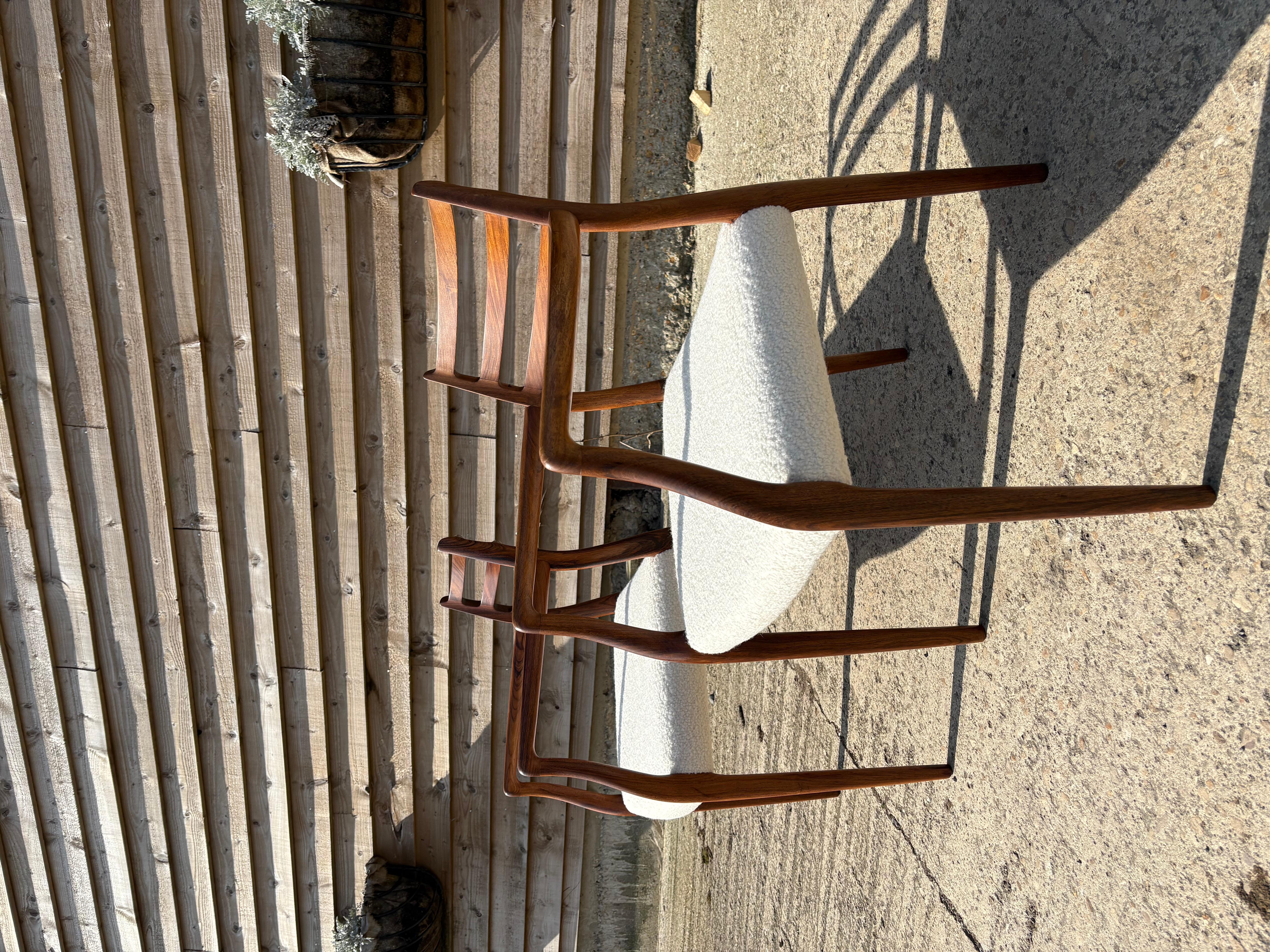 Niels Otto Moller Model 62 Dining Chairs with Arms For Sale 10