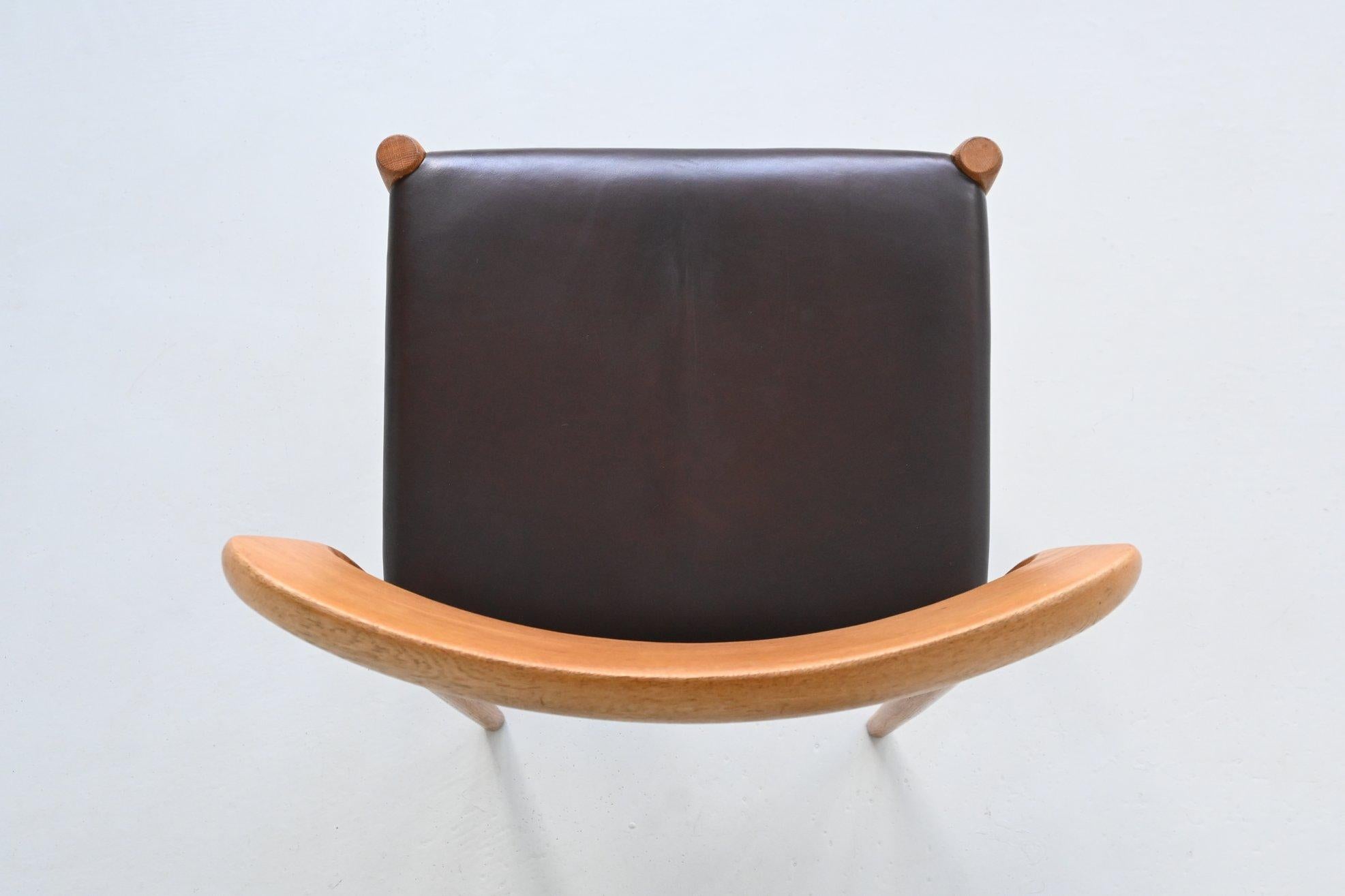 Niels Otto Moller model 75 dining chairs in oak Denmark 1954 13