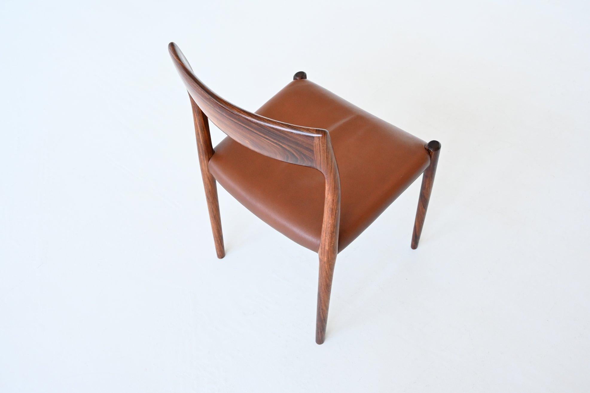 Niels Otto Moller Model 77 Dining Chairs Rosewood Denmark 1960 11