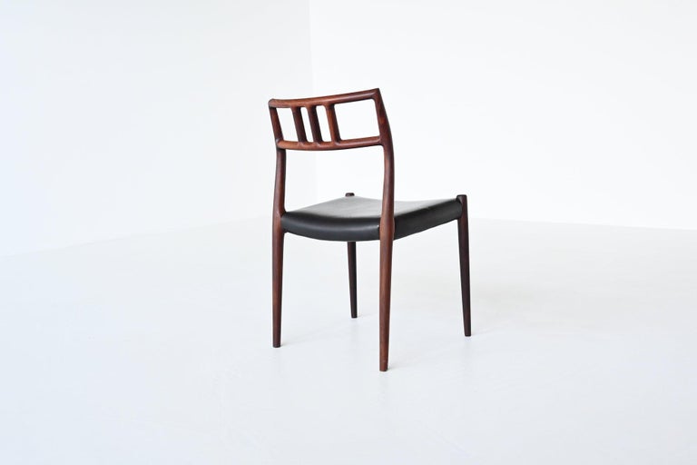 Danish Niels Otto Moller Model 79 Rosewood Dining Chair, Denmark, 1960