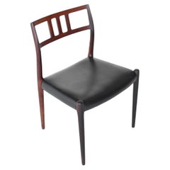 Niels Otto Moller Model 79 Rosewood Dining Chair, Denmark, 1960