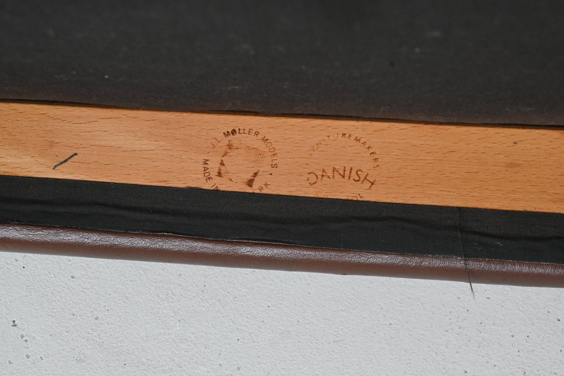 Sedie da pranzo Niels Otto moller modello 80 in palissandro Danimarca 1960 in vendita 13